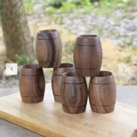 شات قهوه چوبی