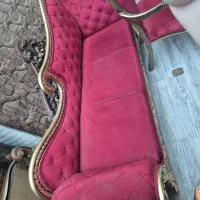 فروشی مبل۵نفره استیل به همراه میز وسط و یک عد عسلی|مبلمان خانگی و میز عسلی|پرند, فاز ۳|دیوار