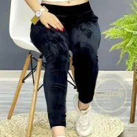شلوار مخمل زنانه وارداتی