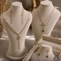نیم ست شانل اجرت یک درصد(زرگری عظیم زاده)