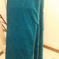 ۲عدد والان مخمل شاین ابی پارچه ترک