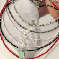 .گردنبند دست ساز و منجوقی