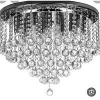 لوستر سقفی کریستال ۶۰ سانتی