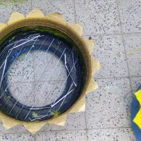 گلدانهای لاستیکی استفاده به عنوان گلدان و باغچه|صنایع دستی و سایر لوازم تزئینی|شاهرود, |دیوار
