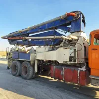 پمپ بتن 32 متر زیربندی شویینگ|خودرو سنگین|قزوین, |دیوار