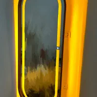 اینه قدی چراغدار