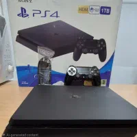 ps4 اسلیم ۱ ترابایت سالم بی خط و خش رجین ۲|کنسول، بازی ویدئویی و آنلاین|قزوین, |دیوار