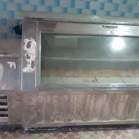 یخچال ویترینی استیل بزرگ