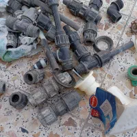 وسایل لوله کشی و زنجیر با میخ طویله و غیره...|ابزارآلات|زابل, |دیوار