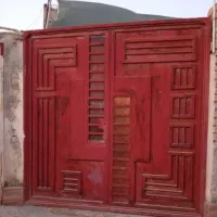 درب حیاط خانه سالم