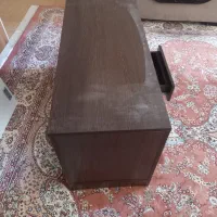 میز تلویزیون چوبی در حد نو قهوه ای پررنگ|میز تلویزیون|قم, پردیسان|دیوار