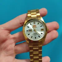 ساعت اورینت اتوماتیک طلایی- فقط دو بار دست شده