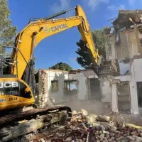 تخریب انواع ساختمان|خدمات پیشه و مهارت|رشت, منظریه|دیوار