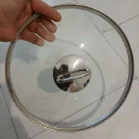 تعدادی درب قابلمه پیرکس اصل|ظروف پخت‌وپز|هشتگرد, شهرک ایران خودرو|دیوار