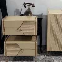 سرویس چوب سالم در حد نو|بوفه، ویترین، کنسول|نسیمشهر, |دیوار