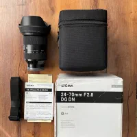 لنز سیگما Sigma 24-70mm f/2.8 DG DN Art for Sony E|دوربین عکاسی و فیلم‌برداری|تهران, فلسطین (میدان انقلاب)|دیوار