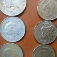 تعدادی سکه شاهی و اسلامی