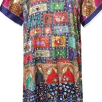 لباس هندی آیینه کاری دست نو