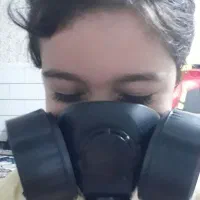 ماسک شیمیایی فیلتر دار قابل تنظیم روی صورت|آرایشی، بهداشتی، درمانی|اراک, |دیوار