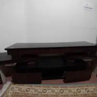 میز تلویزیون با طراحی منحنی و صاف (دو طرفه)|میز تلویزیون|تهران, فدک|دیوار