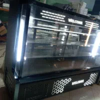 یخچال ویترینی فول مشکی دومتری