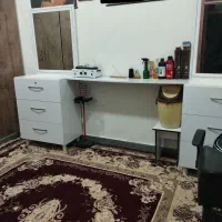 میز همراه آینه|مبلمان خانگی و میز عسلی|ایذه, |دیوار