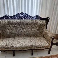 مبل ۹ نفره کامل چوب اصل|مبلمان خانگی و میز عسلی|محمدشهر, زیبادشت|دیوار