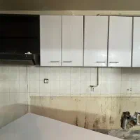 کابینت آشپزخانه فلزی با سینک روکار استیل البرز|مصالح و تجهیزات ساختمان|مشهد, هفت تیر (آب و برق)|دیوار