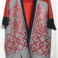 مانتو مخمل مجلسی نو