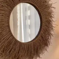 دیوار کوب حصیری  خاص و ترند|صنایع دستی و سایر لوازم تزئینی|خرم‌آباد, |دیوار