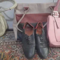 تعدادی کیف و کفش زنانه چرم اصل واقعی در حد سایز ۳۸|کیف، کفش، کمربند|رباط‌کریم, رباط‌کریم|دیوار