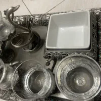 سرویس چایخوری با سینی|ظروف سرو و پذیرایی|تهران, خاوران|دیوار