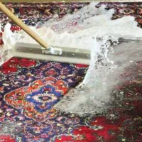 قالیشویی به صورت دستی