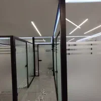 اجرای پارتیشن اداری سکوریت شیشه ای مات شو برقی|مصالح و تجهیزات ساختمان|تهران, صادقیه|دیوار