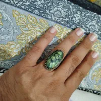 انگشتر فیروزه شجر  نیشابور ینظیر.