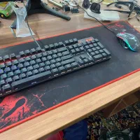 موس و کیبرد مکانیکال گیمینگ v500 pro bloody rapoo|قطعات و لوازم جانبی رایانه|مشهد, شهید فرامرز عباسی|دیوار