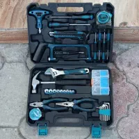 کیف 55پارچه آچار ابزار فرانسه چکش دمباریک انبردست