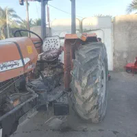 کارشخم وتیلر با تراکتور فرگوسن