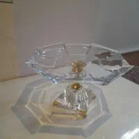شیرینی خوری وشکلات خوری ست با جنس کریستال خارجی