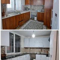 بازسازی منزل،کابینت روکش برچسب کناف کفپوش|خدمات پیشه و مهارت|کرج, گلشهر|دیوار