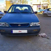 پراید اطلسی مدل ۸۴ بی رنگ موتور سالم