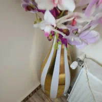 گلدان همراه گل|گل مصنوعی|پاکدشت, پاکدشت (مامازند)|دیوار