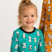 ست بلوز و شلوار دورس دخترانه