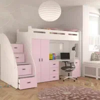 مجموعه تخت یکنفره دوطبقه پرفرووش/چکی و اقساط|تخت و سرویس خواب|اهواز, کیان اباد|دیوار