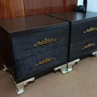 تخت، دراور و دو پاتختی سالم(بدون خوشخواب و روتختی)|تخت و سرویس خواب|بیرجند, |دیوار