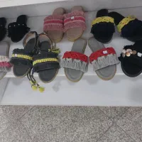 صندل مکرومه|کیف، کفش، کمربند|بیرجند, |دیوار