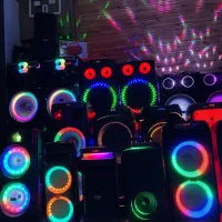 باند و اسپیکر پارتی باکس سری جدید برق شارژ انزو670|سیستم صوتی خانگی|تهران, علم و صنعت|دیوار