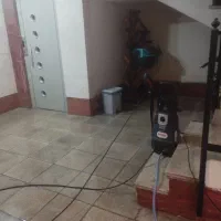 نظافت ساختمانی ،پله پیلوت پارکینگ با کارواش