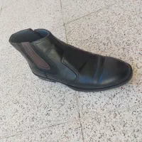 کفش نیم بوت چرم