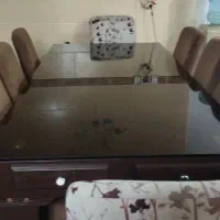 میز غذاخوری در حد نو|میز و صندلی غذاخوری|بندر گناوه, |دیوار